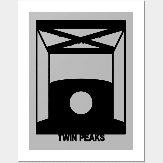 Glass Box 2 (Twin Peaks) Wall Art by NoirPineapple